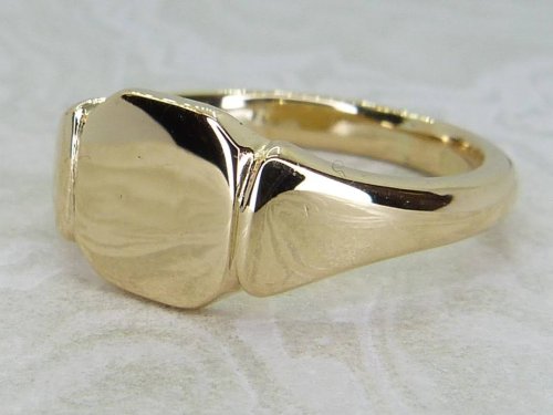 Antique Guest and Philips - Yellow Gold Signet Ring R5826