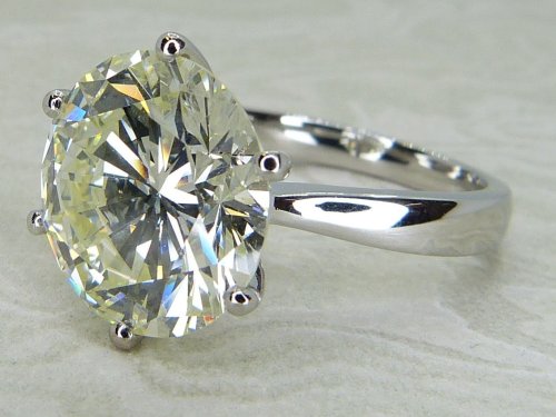 Antique Guest and Philips - Diamond Set, Platinum - Single Stone Ring R5853