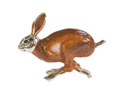 Saturno - Sterling Silver Small Hare - ST147-3