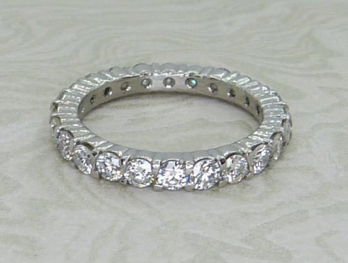 Antique Guest and Philips - Diamond Set, Platinum - Full Eternity Ring R5250