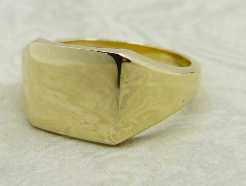 Antique Guest and Philips - Yellow Gold Signet Ring R5060