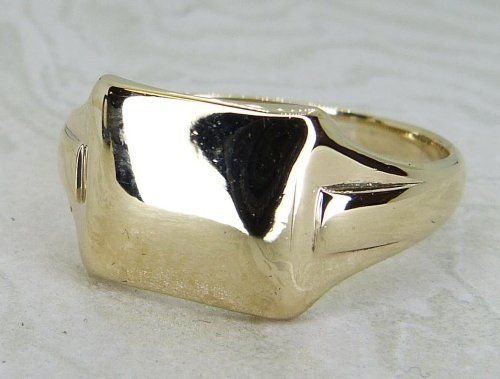 Antique Guest and Philips - Yellow Gold Signet Ring R5924