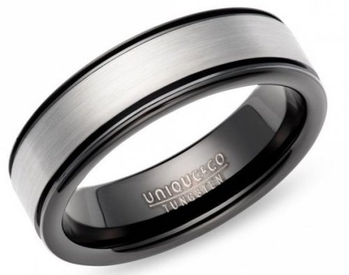 Unique - Tungsten - RING, Size 64 7mm TUR-194-64