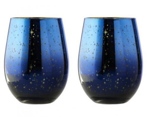 Guest and Philips - Galaxy, Glass/Crystal 2 DOF Tumblers ART52804ST2 ART52804ST2