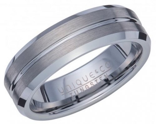 Unique - Tungsten - Ring, Size 64 7mm TUR-130-64