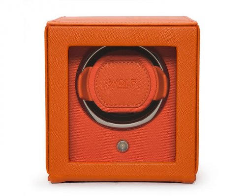 Wolf - Cub, Leather Watch Winder With Cover 461139