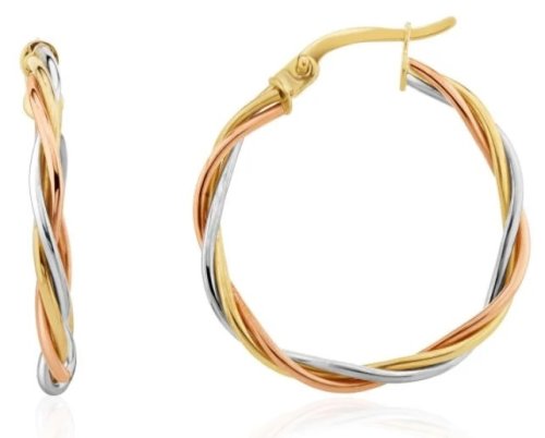 Guest and Philips - 9ct, Yellow Gold Hoop Earrings 10-71-035