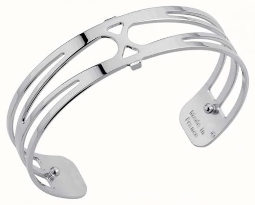 Les Georgettes Paris - Garden, Brass - Silver Plated - Bangle, Size 14mm - 70344311600000