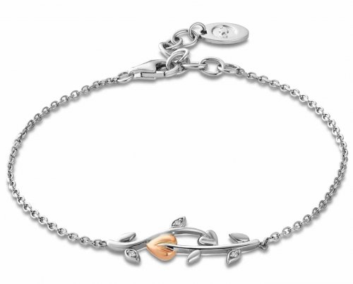 Clogau - Vine Of Life, White Topaz Set, Sterling Silver - Bracelet 3STOL0234