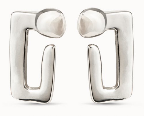 Uno de 50 - Grateful, Silver Plated PENDIENTES UNUSUAL Earrings PEN0900MTL0000U