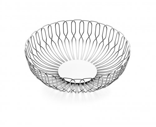 Georg Jensen - Stainless Steel/Tungsten - Bread Basket, Size Large 3586321