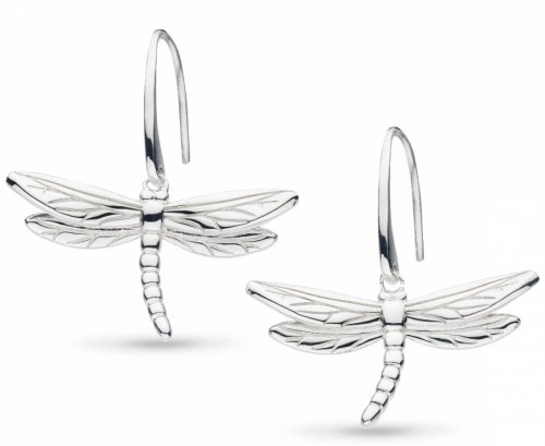 Kit Heath - Blossom Dragonfly, Sterling Silver Drop Earrings 60353RP