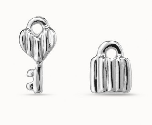 Uno de 50 - Unlock, Silver Plated Earrings PEN0885MTL0000U