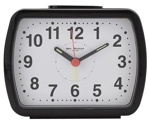 Guest and Philips - Hometime, Plastic/Silicone Quartz Alarm Clock 5184B