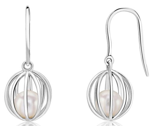 Guest and Philips - Pearl Set, White Gold - 9ct Drop Earrings 33-27-077