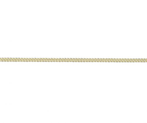 Guest and Philips - Curb, Yellow Gold - Necklace, Size 20