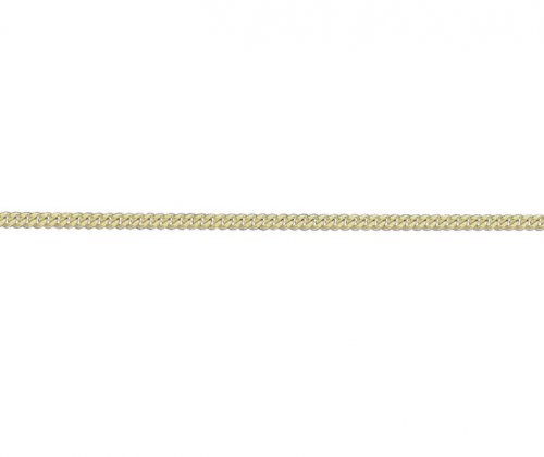Guest and Philips - 18 Filed Curb, Yellow Gold - 9ct Chain, Size 20