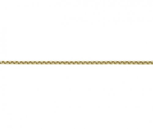 Curteis - 9ct, Yellow Gold - Box Belcher Chain, Size 18