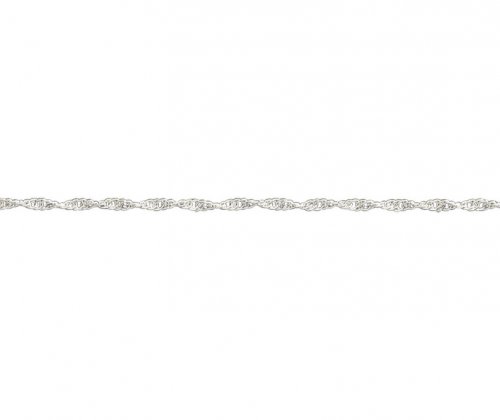 Guest and Philips - 10 Prince of Wales, Sterling Silver - Rope Chain, Size 18