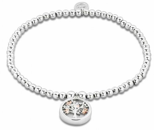 Clogau - TREE OF LIFE, Pearl Set, Sterling Silver - BRACELET 3SBB92R