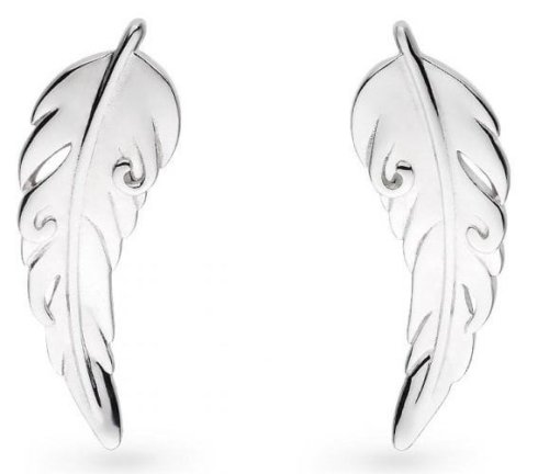 Kit Heath - Feather Wisp, Sterling Silver Earrings 40315RP