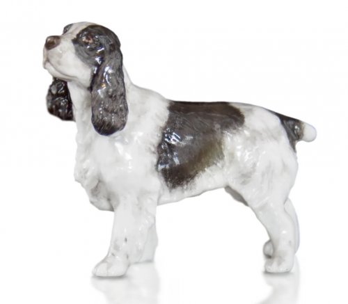 Richard Cooper - Cocker Spaniel, China - Ornament, Size 5cm x Length: 6cm 103BC