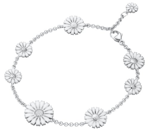 Georg Jensen - Daisy, Enamel Bracelet 20001537