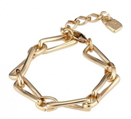 Uno de 50 - Galaxy, Yellow Gold Plated Bracelet PUL2221ORO0000M