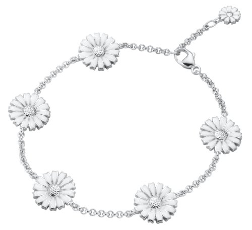 Georg Jensen - Daisy, Enamel Bracelet 20001536