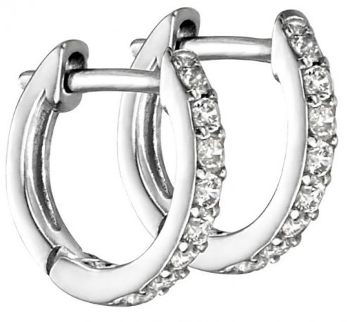Gecko - Cubic Zirconia Set, Sterling Silver - Earrings e5875c