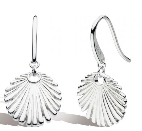 Kit Heath - Essance Radience , Sterling Silver Round Drop Earrings 61153RP