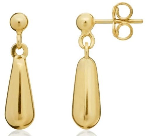 Guest and Philips - Yellow Gold 9ct Stud Earrings 10-02-120