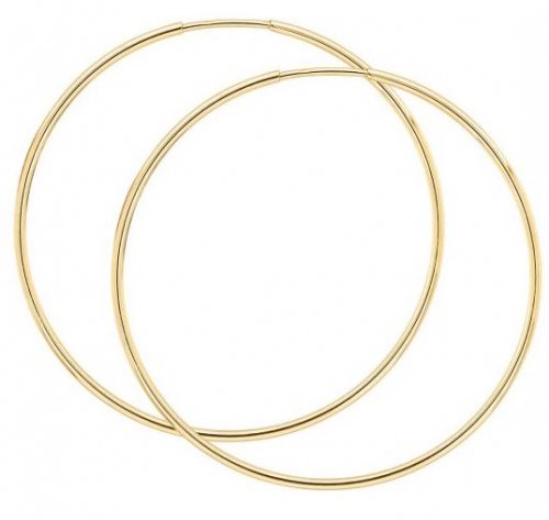 Gecko - 9CT, Yellow Gold HOOP EARRINGS GE2459