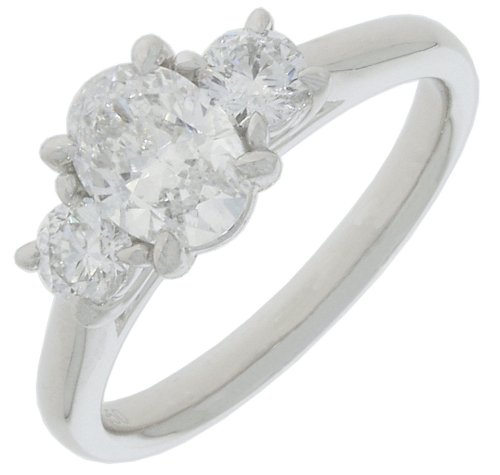 Guest and Philips - Lab Grown Diamond Set, Platinum - D 1.25ct 3st Ring PLRIDI96709
