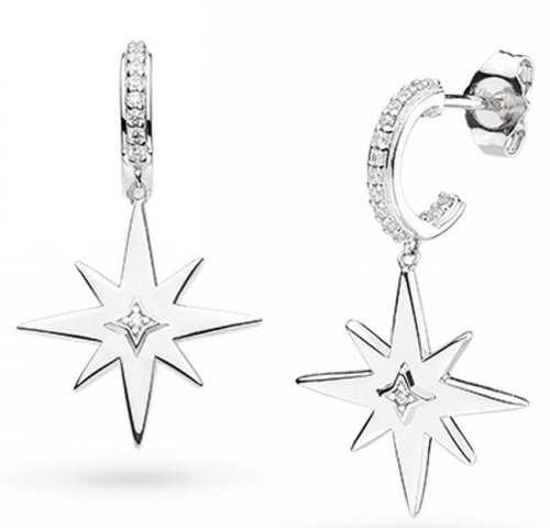 Kit Heath - CELESTE NORTH STAR, Cubic Zirconia Set, Sterling Silver - DROP EARRINGS 50467CZ