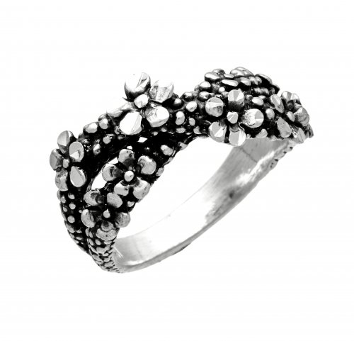 Giovanni Raspini - Wildflowers, Sterling Silver - Ring, Size 14 11696-14