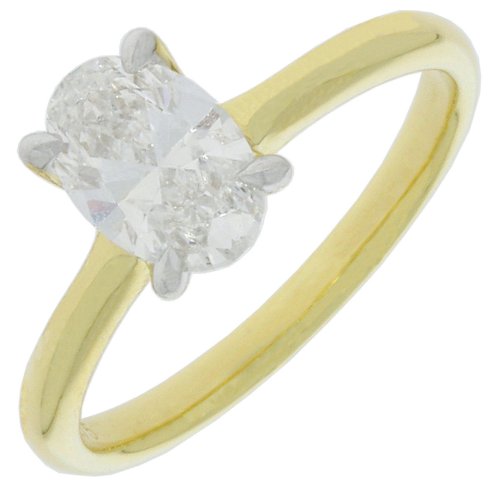 Guest and Philips - LAB GROWN 1CT D VS1, Diamond Set, Yellow Gold - 9CT RING 09RIDI96350