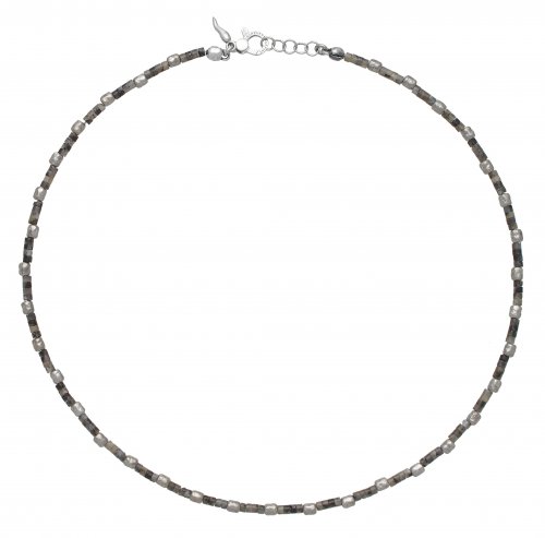 Giovanni Raspini - Tango, Labradorite Set, Sterling Silver - Necklace 11356