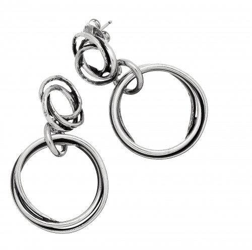 Giovanni Raspini - Montecarlo, Sterling Silver Earrings 09425