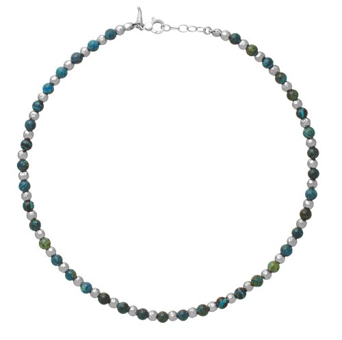 Giovanni Raspini - Jasper Spheres, Sterling Silver - Necklace, Size 50cm 11852