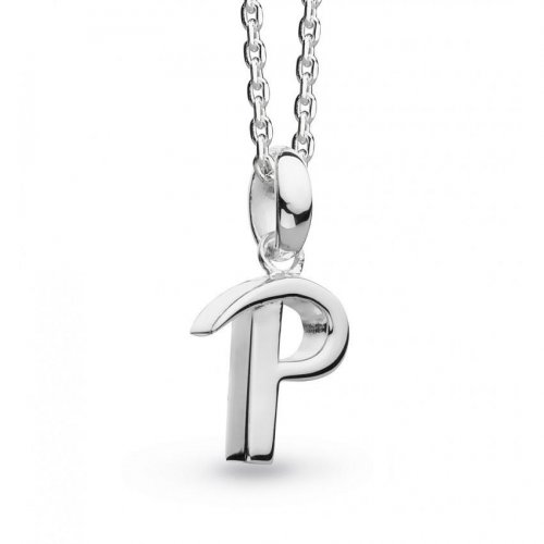 Kit Heath - Initial, Sterling Silver P Necklace 9198HPP019 9198HPP019 9198HPP019