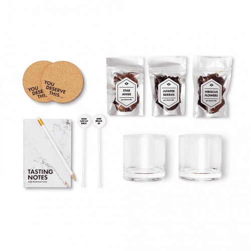 Mens Society - Gin Lover Accessory and Tasting Set