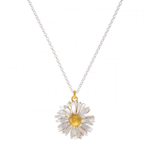 Alex Monroe - BIG DAISY, Sterling Silver Necklace DBN7-MIX