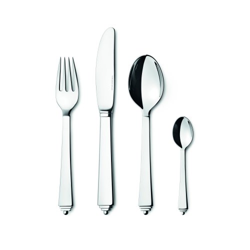 Georg Jensen - Stainless Steel Pyramid Cutlery Set