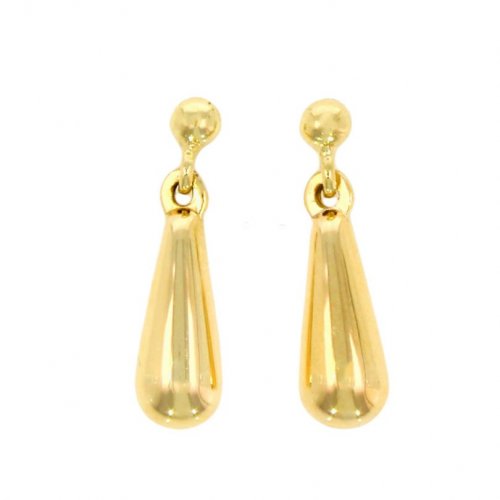 Guest and Philips - Yellow Gold 9ct Drop Earrings 10-02-120