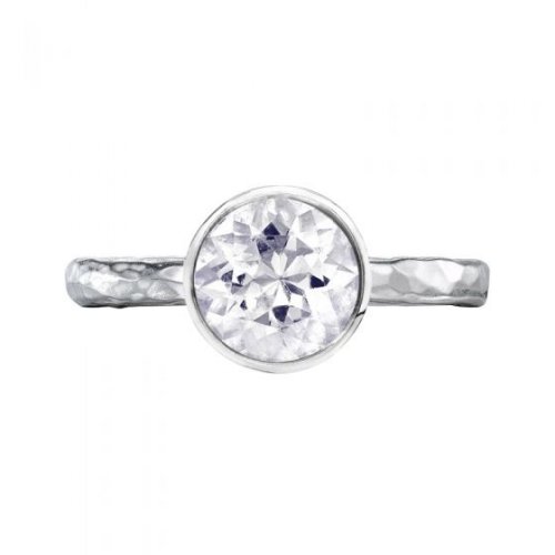 Dower and Hall - Twinkle, White Topaz Set, Sterling Silver - - Ring
