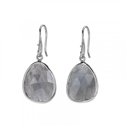 Dower and Hall - Labradorite Set, Sterling Silver - - Drop earrings