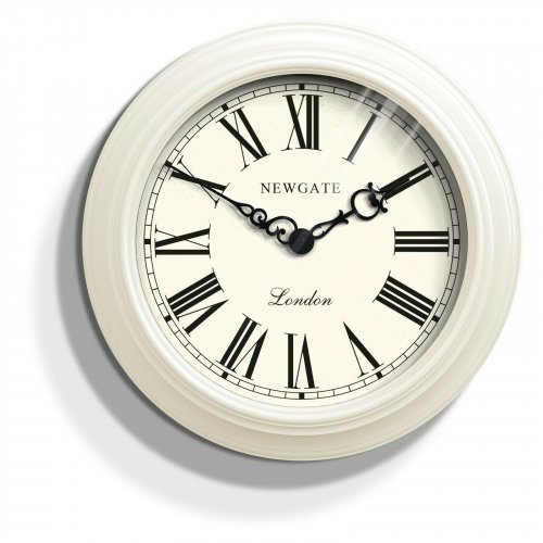 Newgate - Gallery II, Plastic White Face Clock - FAN584LWII
