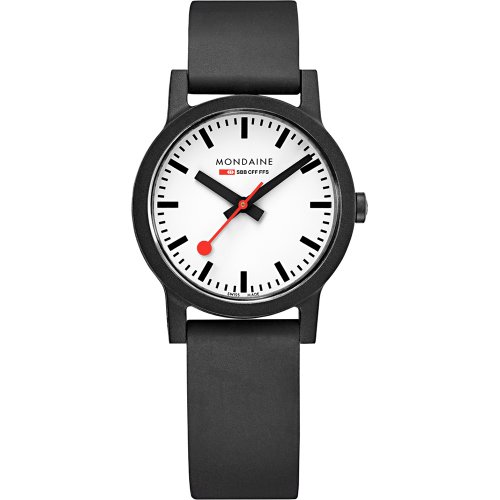 Mondaine - Renew, Rubber White Dial Watch MS1-32110-RB