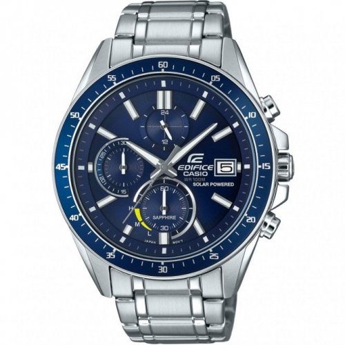 Casio - Gents Edifice, Stainless Steel Solar, Chronograph, Watch - EFS-S510D-1AVUEF